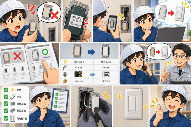 廃番になった電材はどうやって代替品を探す?